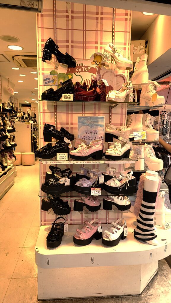 Takeshita Street shopping Harajuku Tokyo Japan