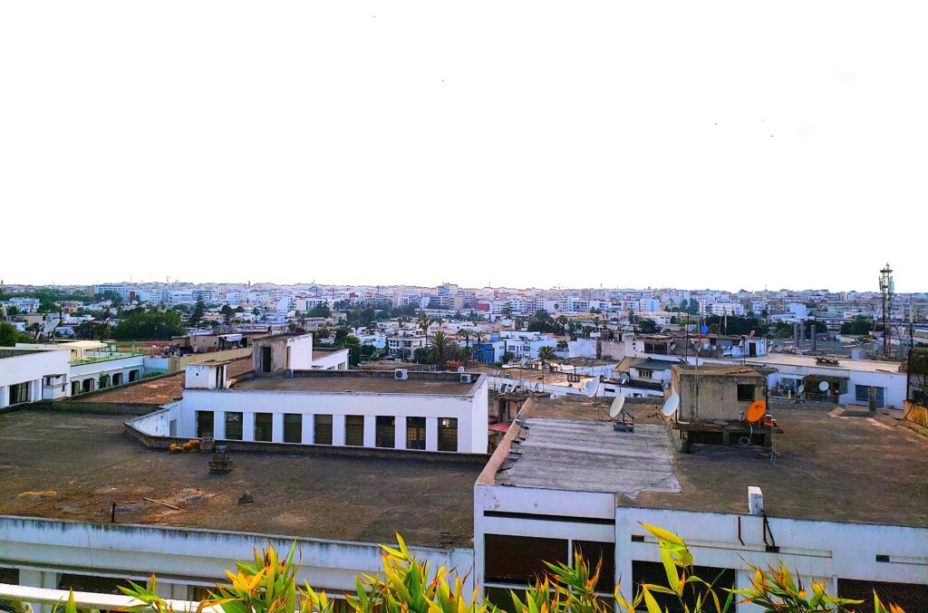 View from rooftop of Belere Hotel