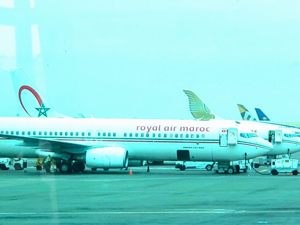 Royal Air Maroc plane