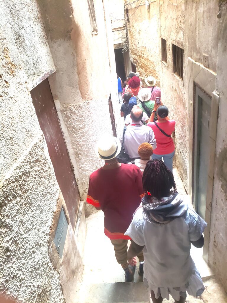 Heading into Fez Medina, Morocco