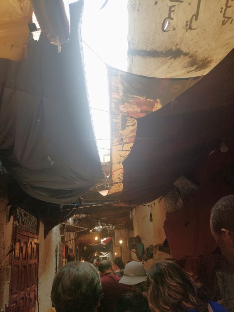 Inside the medina