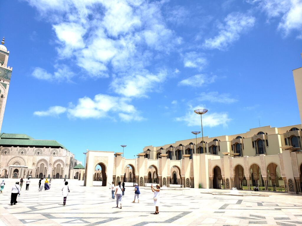 Casablanca courtyard