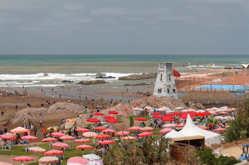Beach district of Casablanca - unique things to do in Morocco with teens