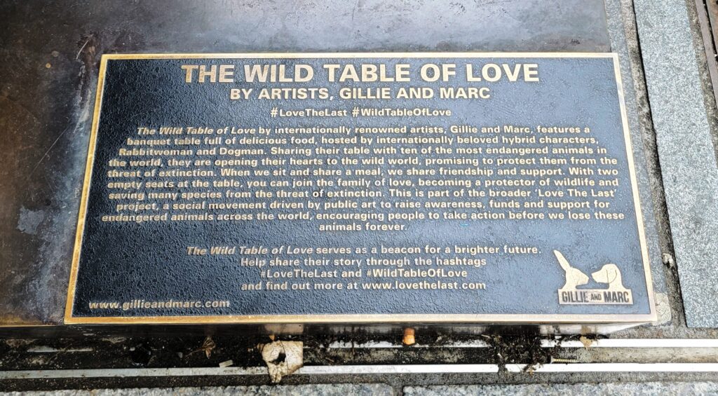Wild Table of Love, London