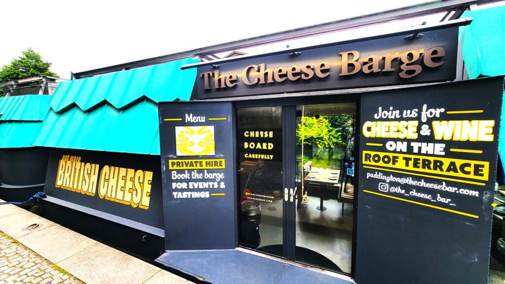 The Cheese Barge London Little Venice