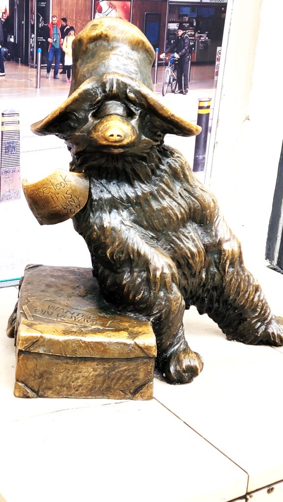 Paddington Statue in the Station