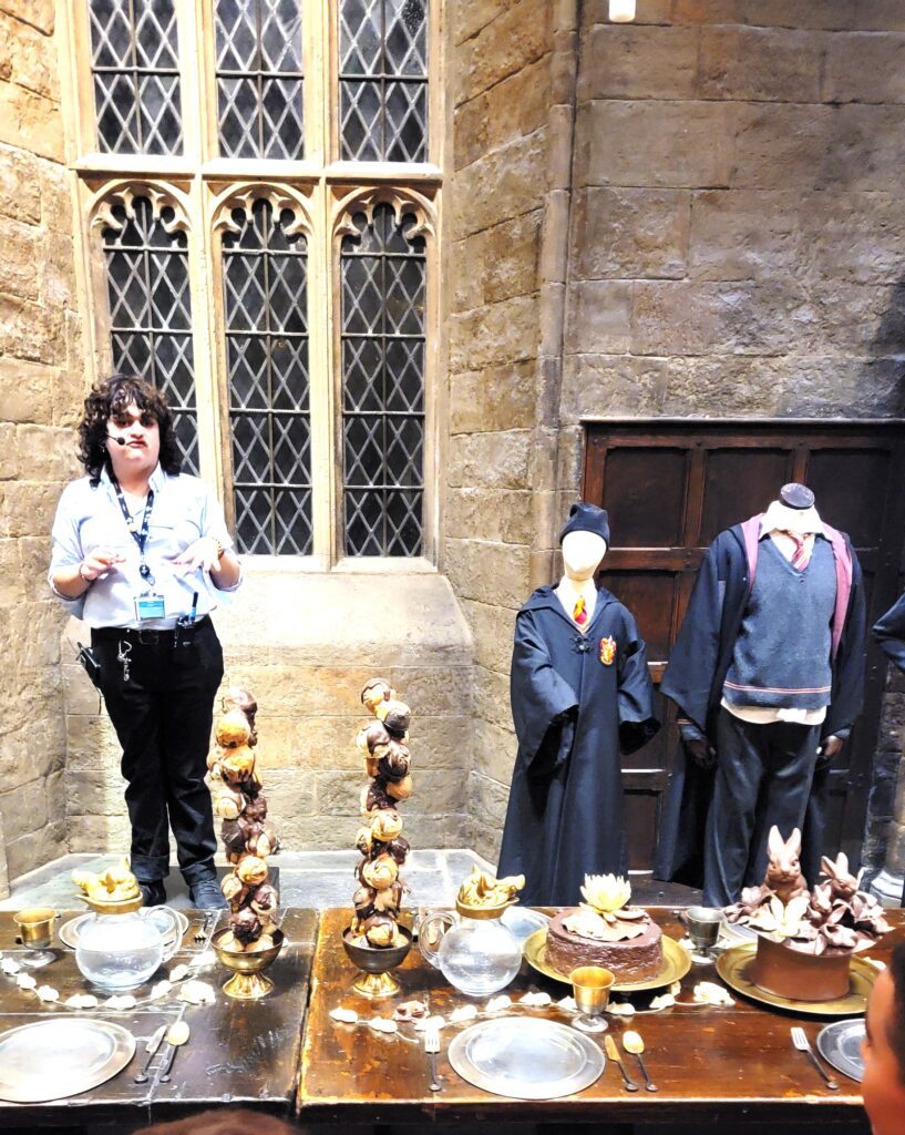 Warner Bros Harry Potter Studio Tour - tour guide