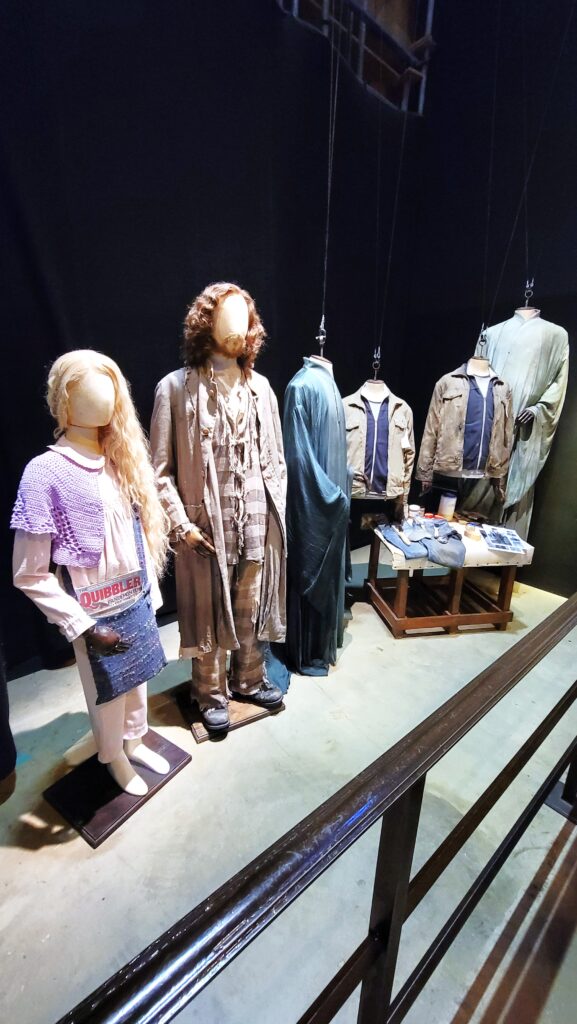 Warner Bros Harry Potter Studio Tour - costumes
