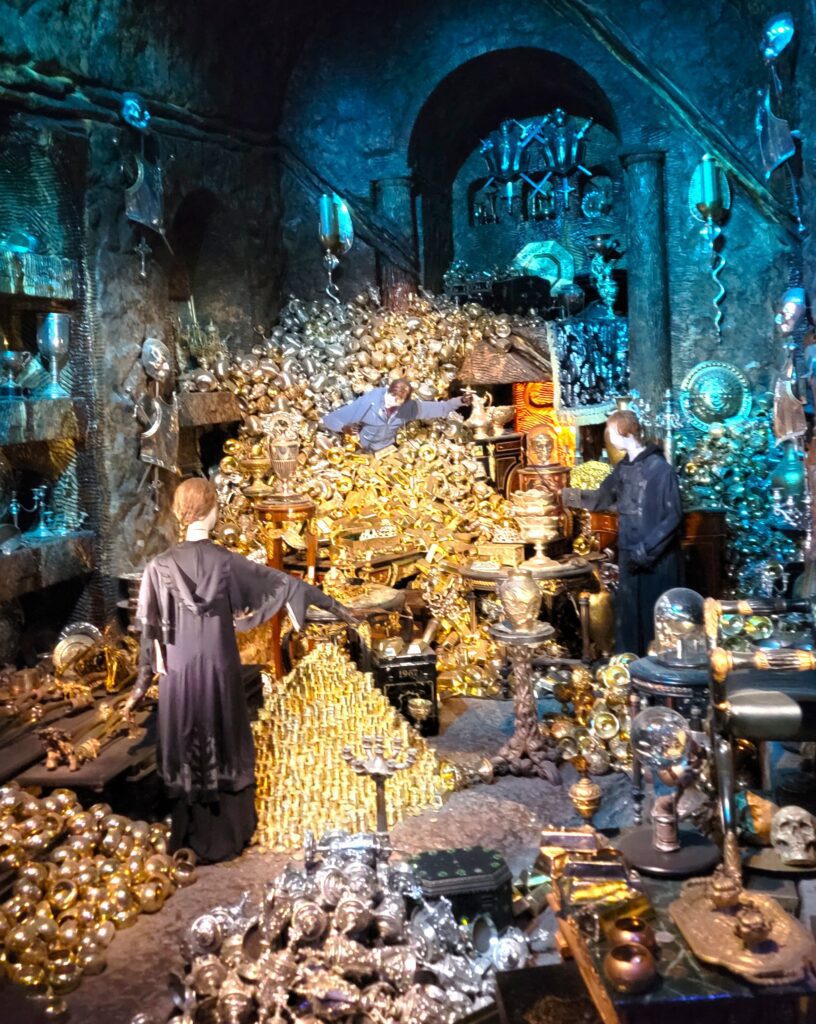 Warner Bros Harry Potter Studio Tour - Belatrix vault