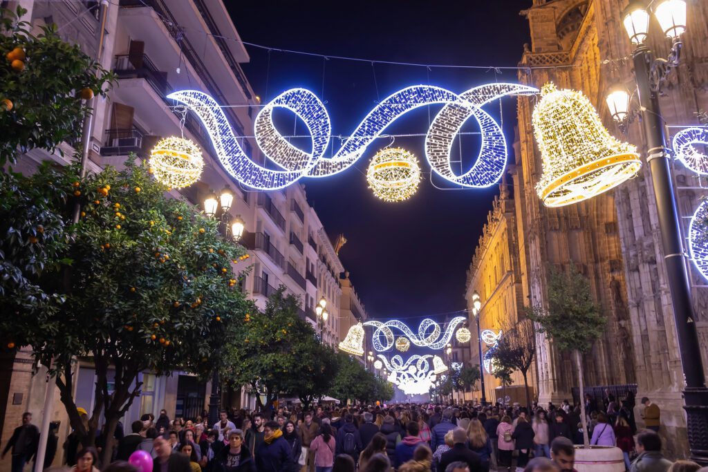 Seville Spain Christmas Market