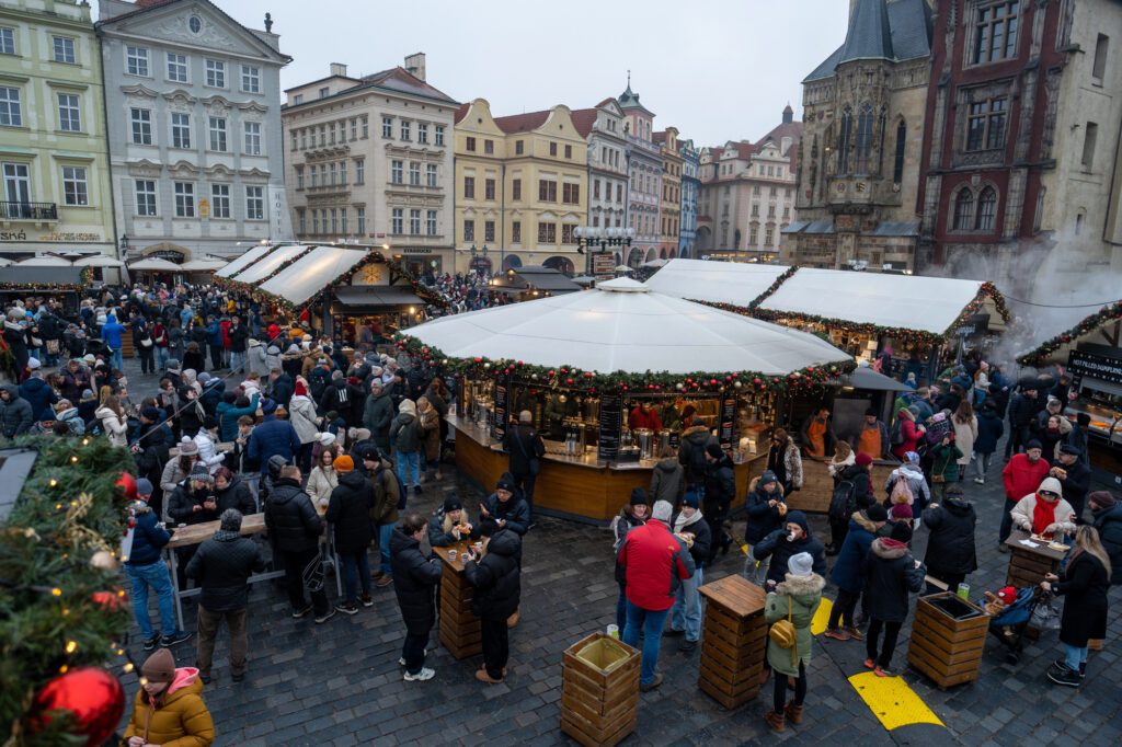 Prague Czech Republic Christmas Market